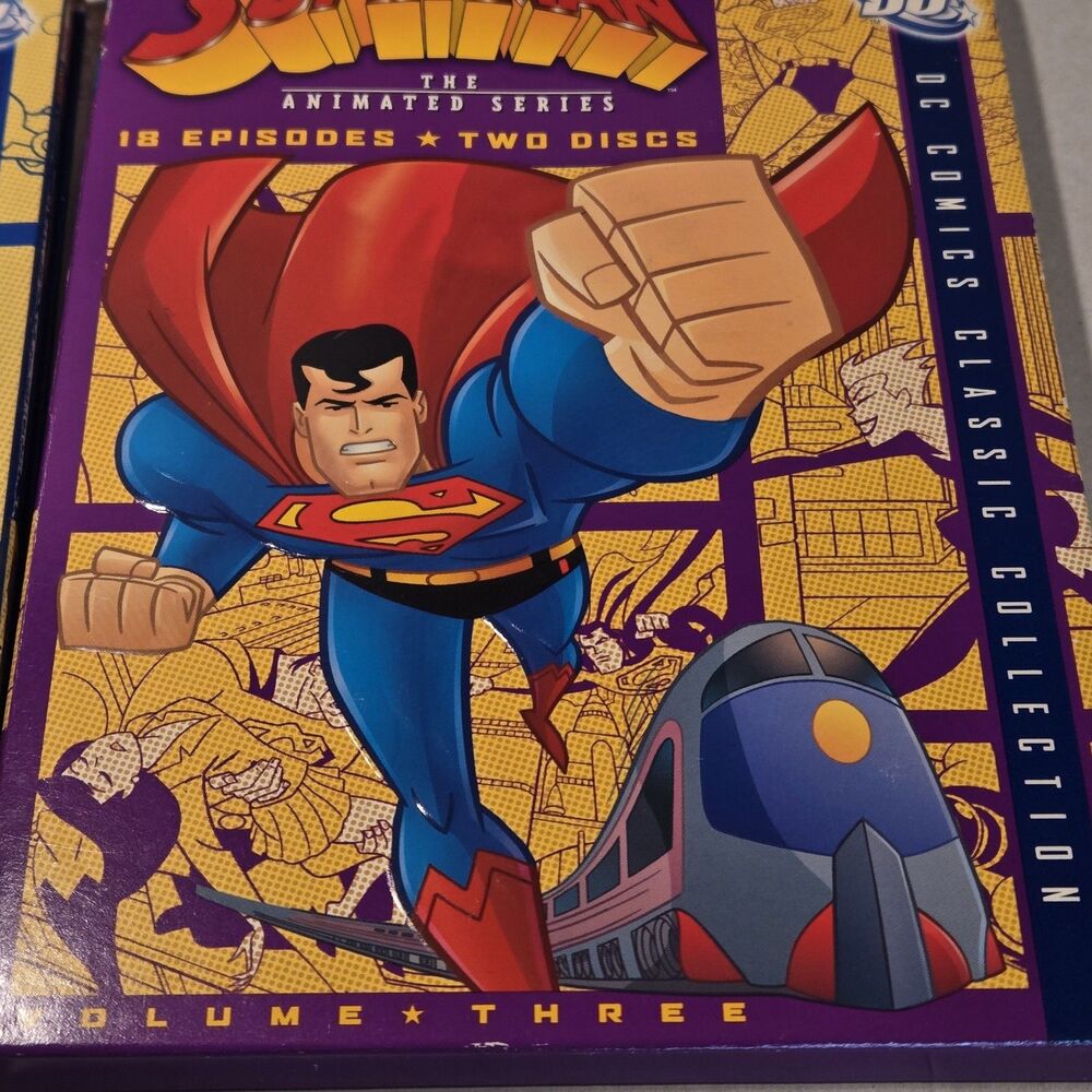Superman: The Animated Series - DVD Set Volumes 1, 2, & 3 (DC Comics Classic) - Picture 4 of 16